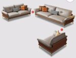 Nadine Real Leather Sofa Collection