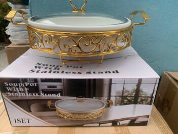 Soup Pot with Stainless Stand (Big)